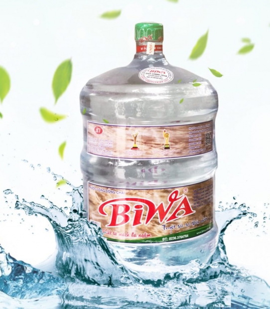 Nước uống đóng chai Biwa loại 21.5L (không vòi)